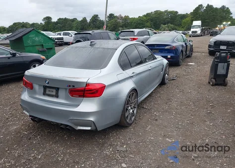 2017 BMW M3 из США, поврежденный, VIN WBS8M9C54H5G42217